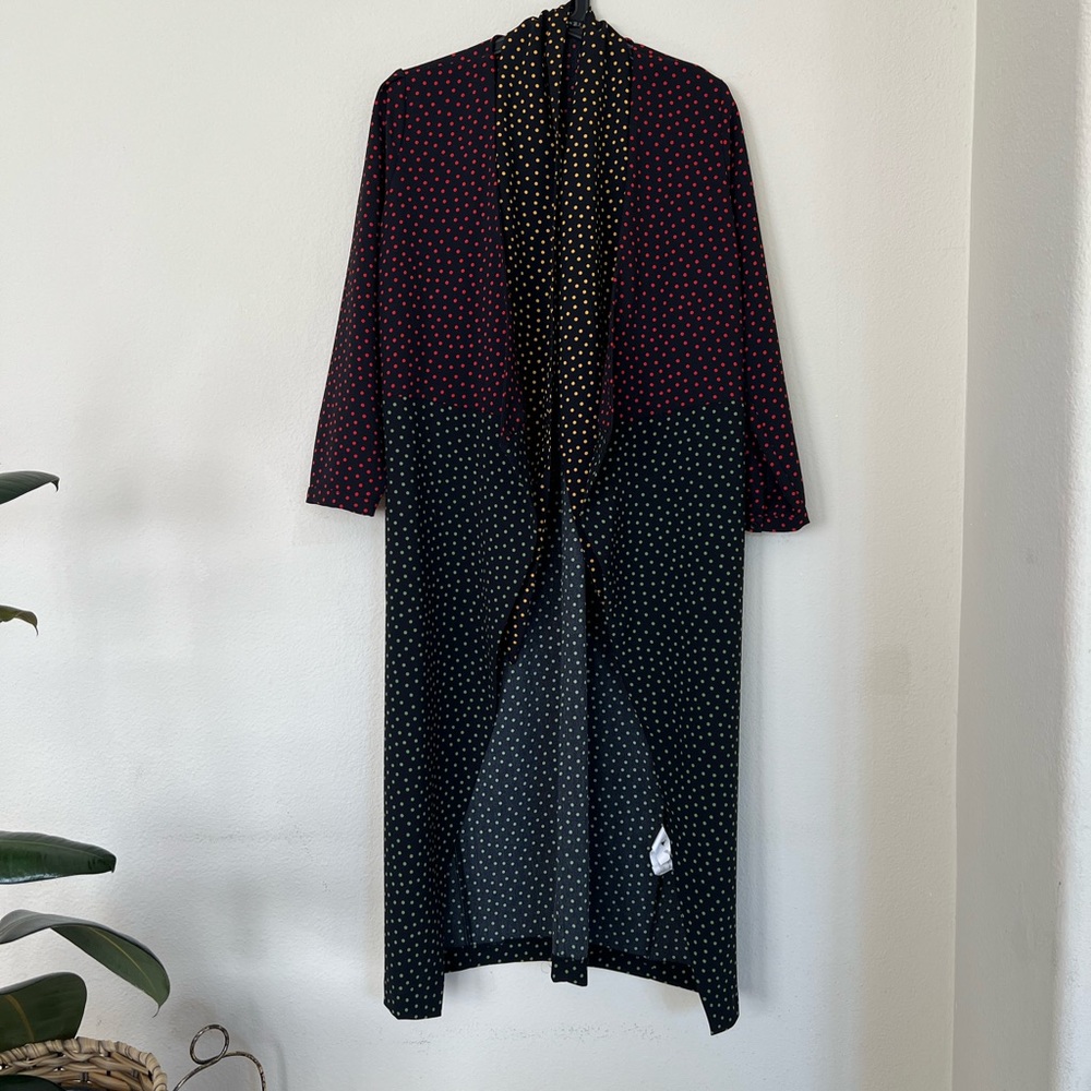 Zara Women Dotted Vintage Jacket  (Size S)